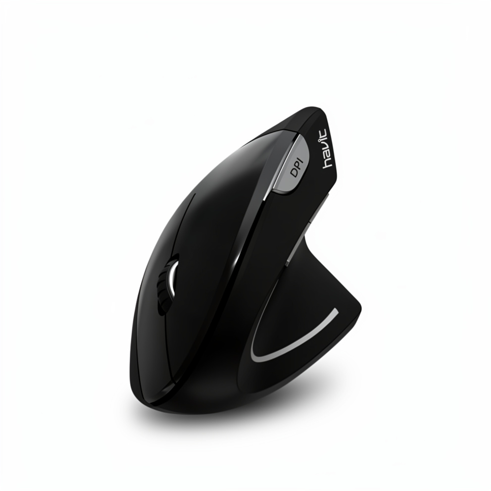 MOUSE ERGONOMICO VERTICAL HAVIT MS550GT NEGRO