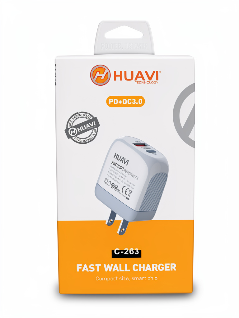 CARGADOR HUAVI C-263 TIPO C