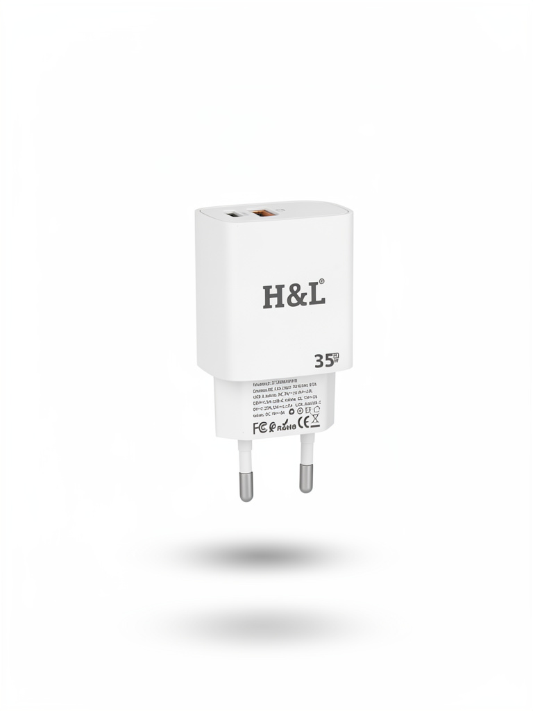 CARGADOR DE 35W H&L TIPO C B-17 CON CABLE