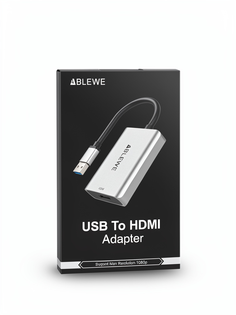 ADAPTADOR DE USB A HDMI ABLEWE