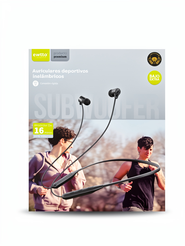 AUDIFONOS DEPORTIVOS EWWTO ET-A4991B