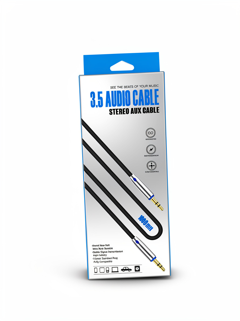 CABLE AUXILIAR 3.5MM 1 METRO