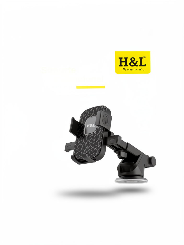SOPORTE DE CELUALR PARA AUTO H&L LH-09