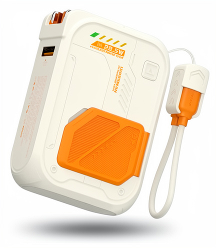 CARGADOR PORTATIL H&L 10.000 MAH CON MAGSAFLE BLANCO LP-03