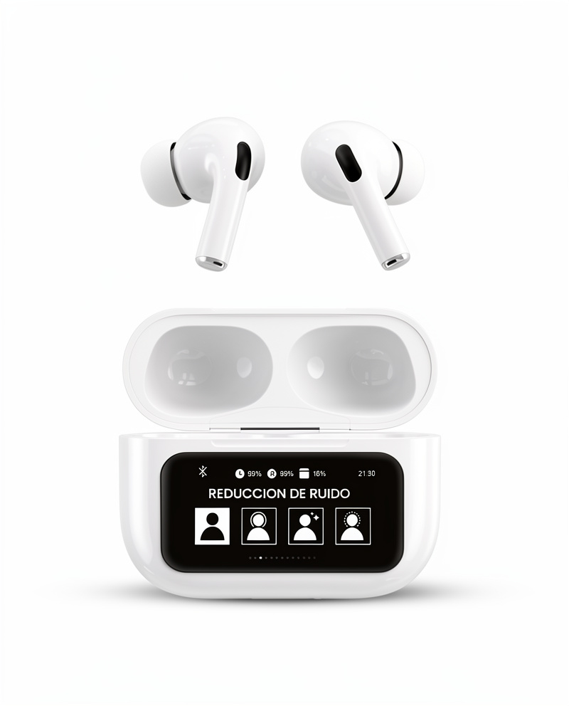 AUDÍFONOS TIPO AIRPODS CON PANTALLA