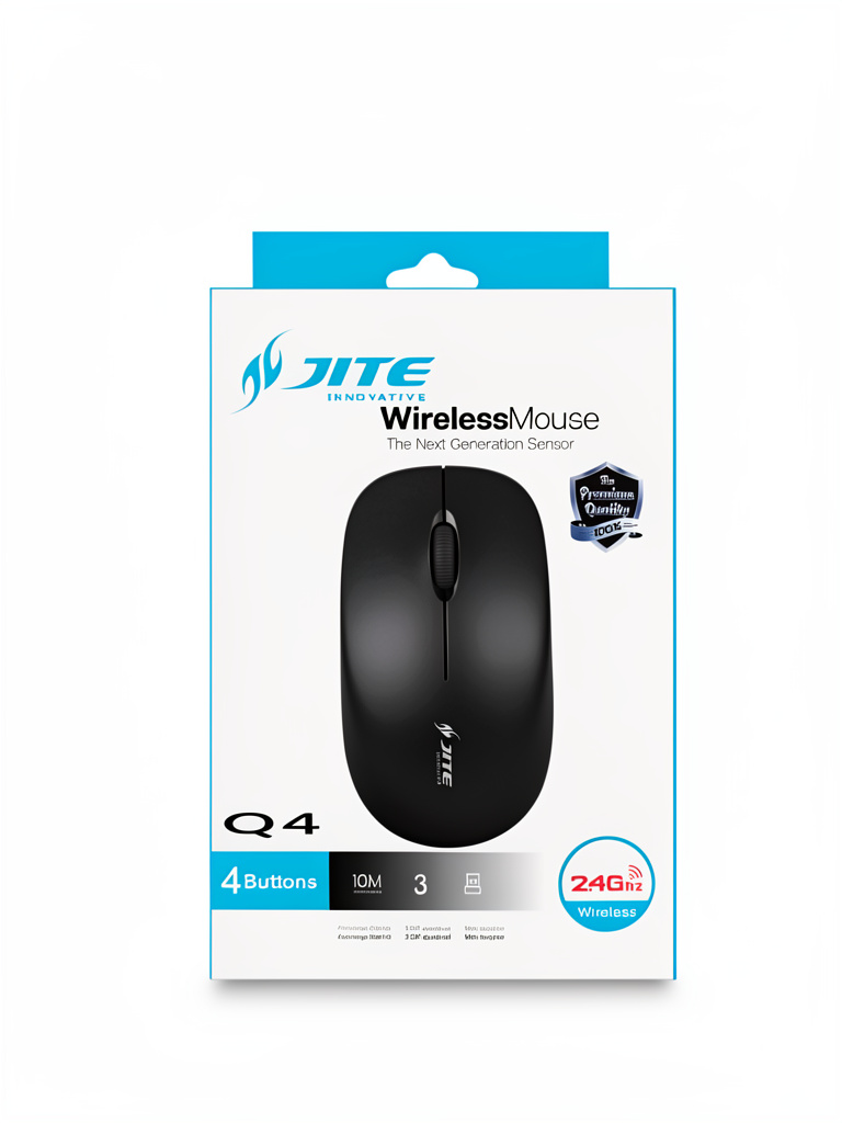 MOUSE JITE Q4 NEGRO