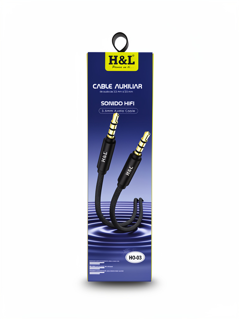 CABLE AUXILIAR 3.5 A 3.5MM H0-03 1 METRO
