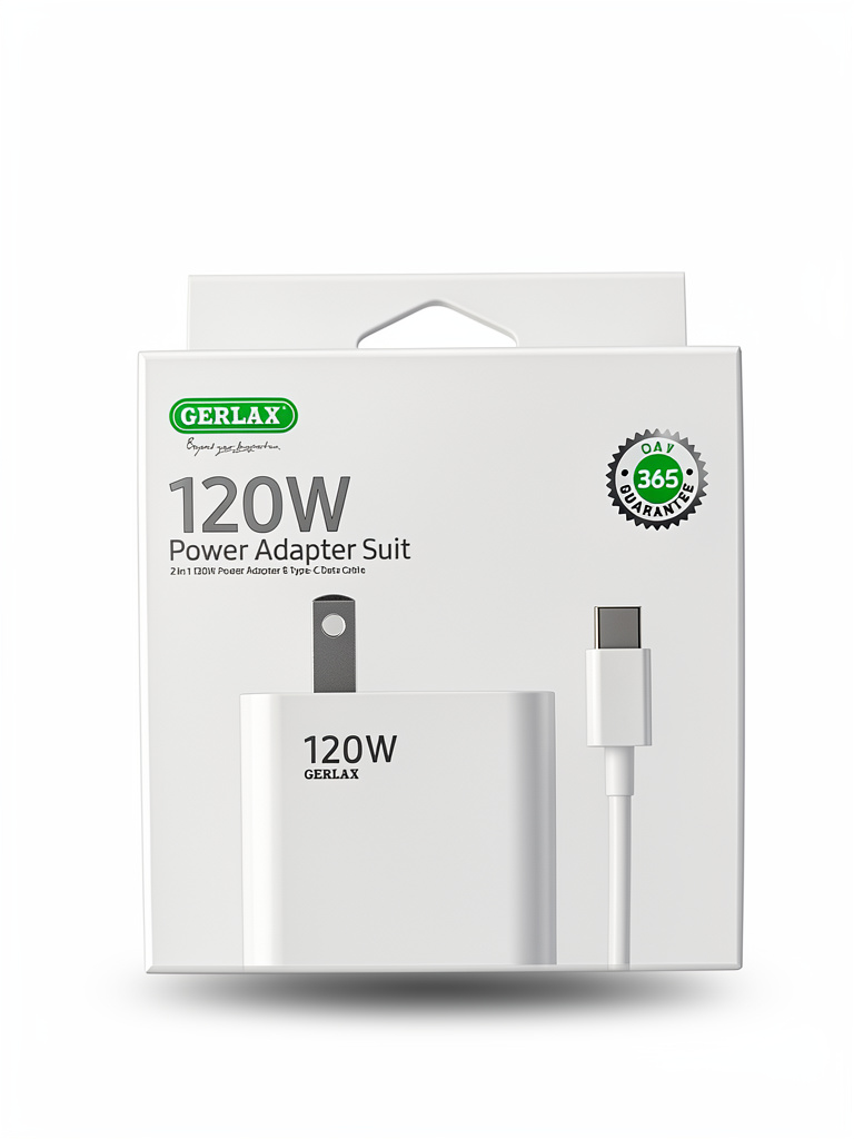 CARGADOR GERLAX 120W USB A C