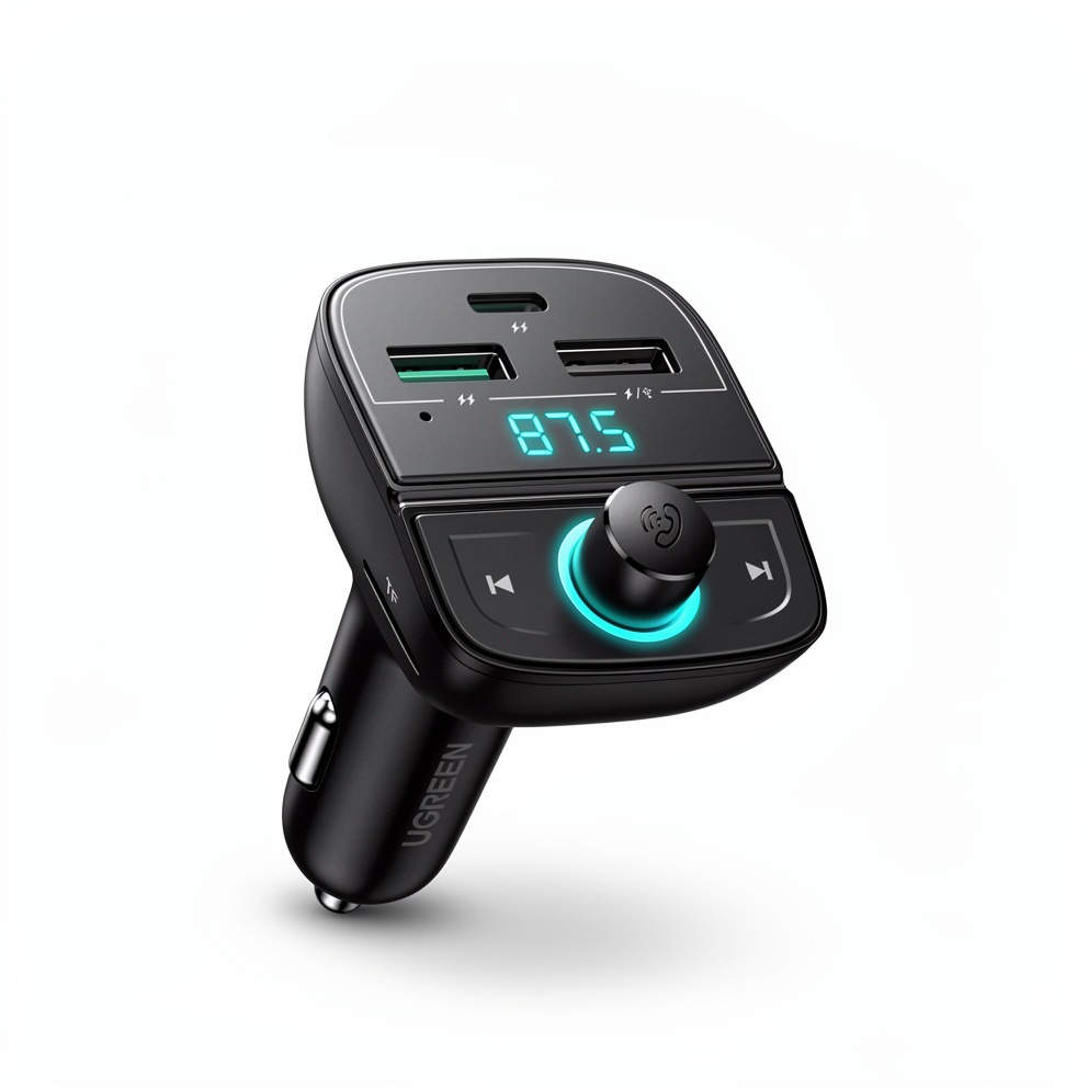 MODULADOR BLUETOTOH PARA RADIO + CARGADOR UGREEN 80910