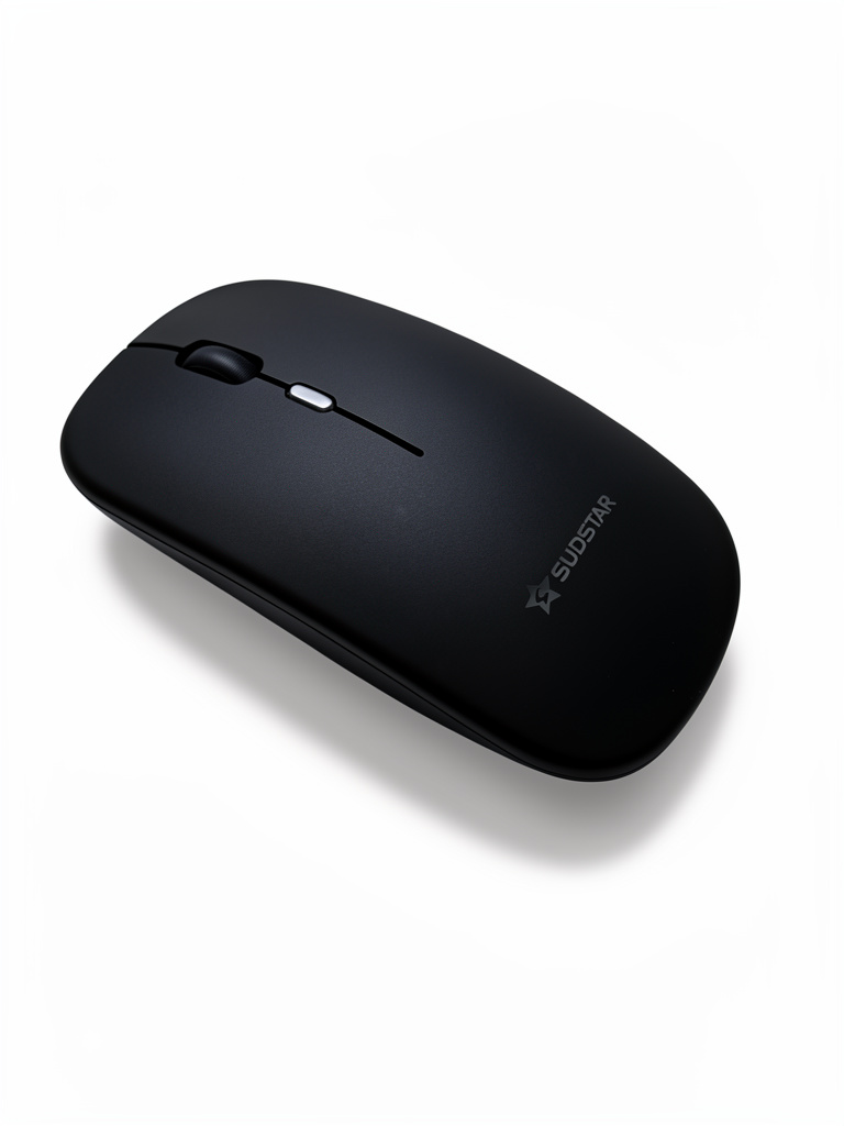 MOUSE SUDSTAR 2.4GHZ Y BLUETOOTH RECARGABLE ST-BT330 NEGRO