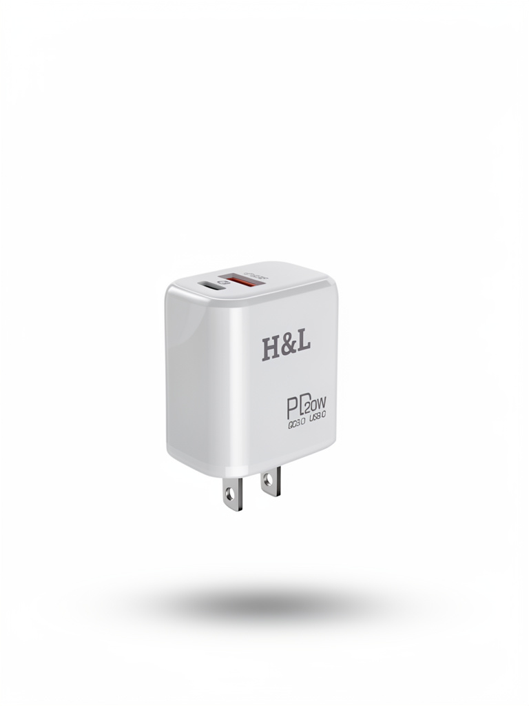 CARGADOR TIPO C A C H&L B-02 20W CON CABLE C