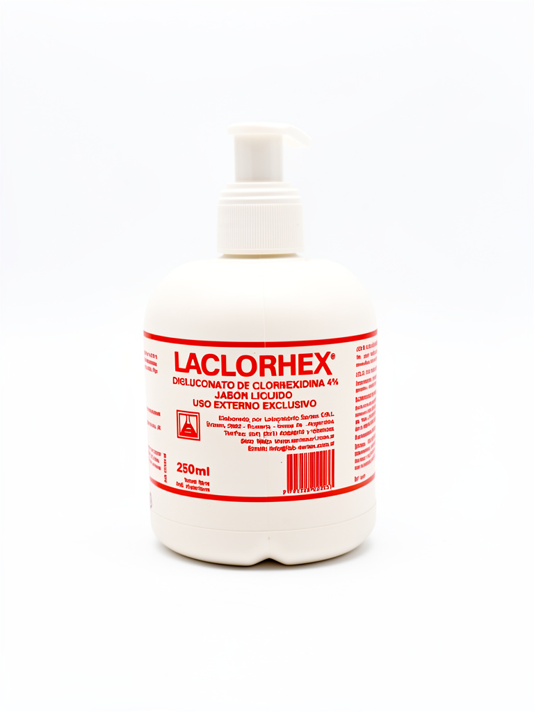 Jabón antiséptico laclorhex