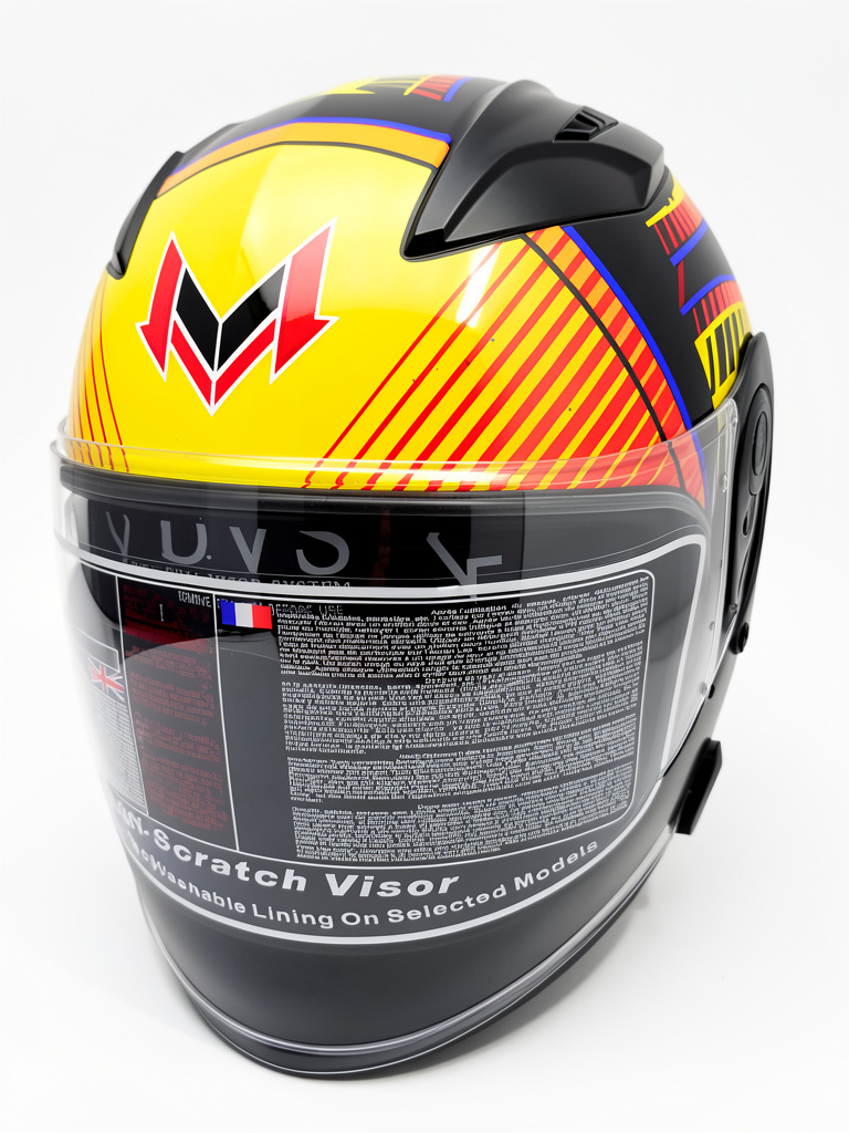 Casco vip amarillo