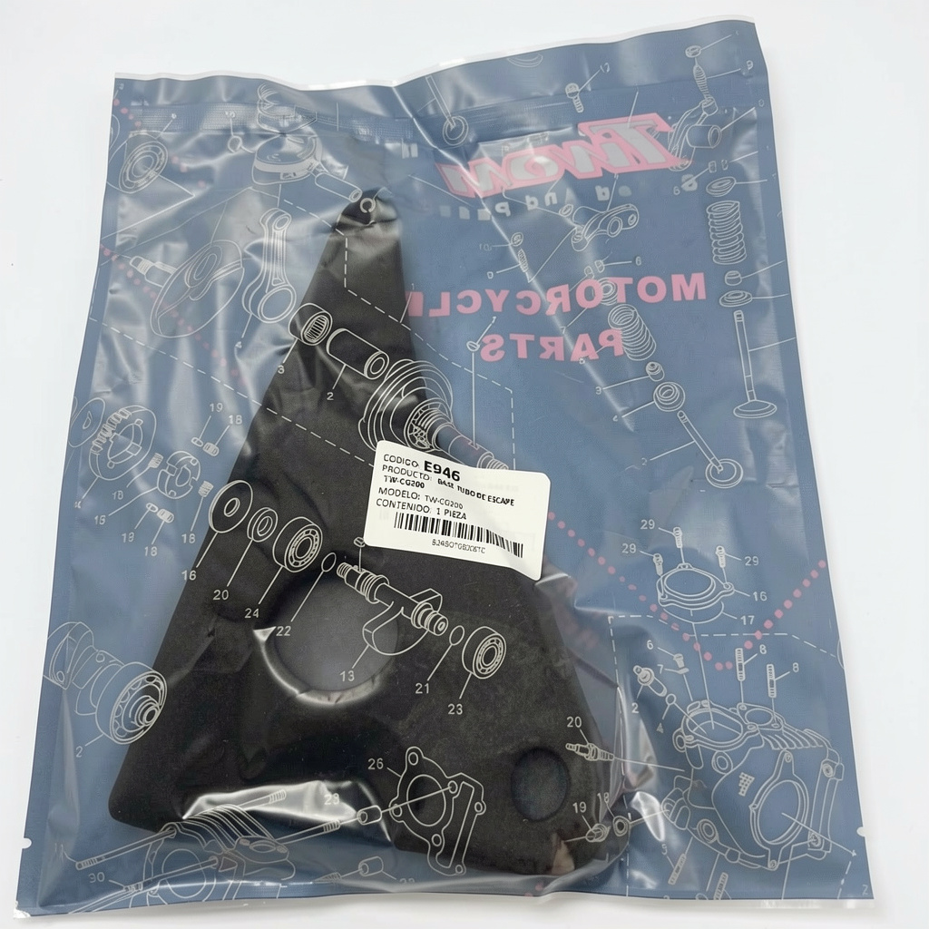 Base tubo de escape TW-CG200
