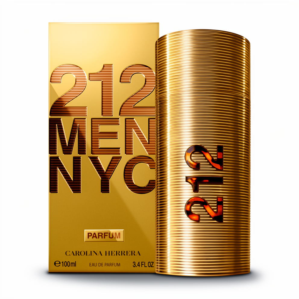 Carolina Herrera 212 Men NYC PARFUM 3.4OZ