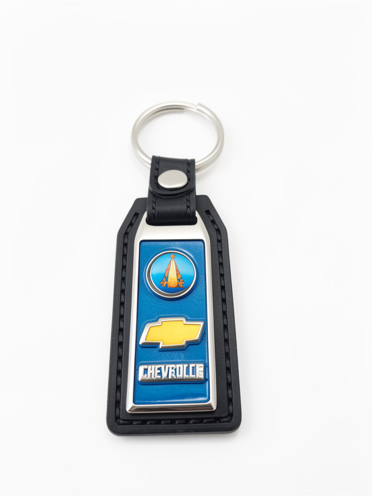 Llavero Cuero Auto Chevrolet Valle