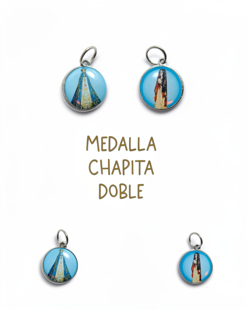 Medalla Chapita Doble