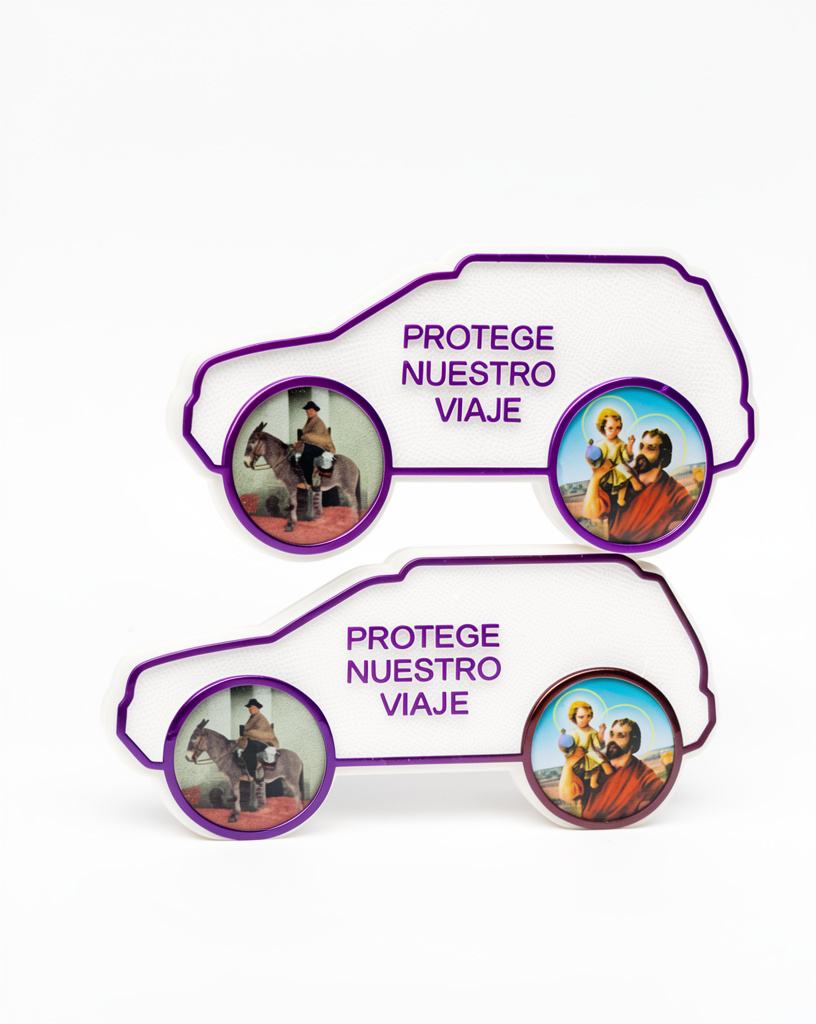 Adhesivo Plástico Doble Camioneta