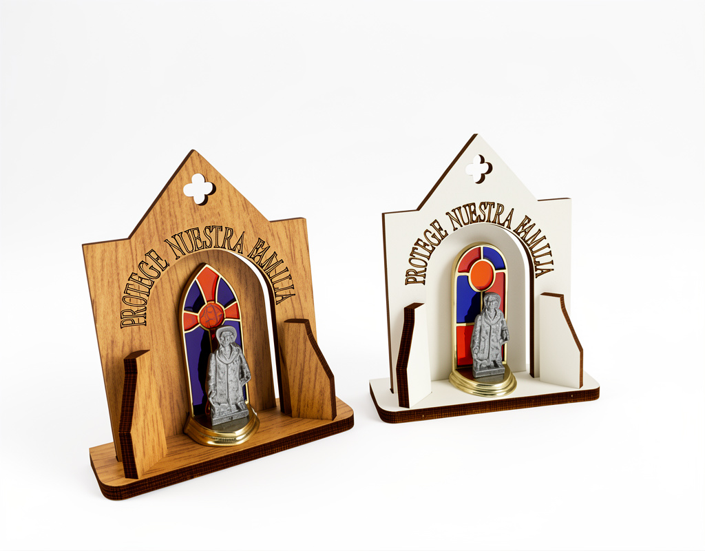 Capilla Fibrofacil Grande Punta con Vitraux mini Br.