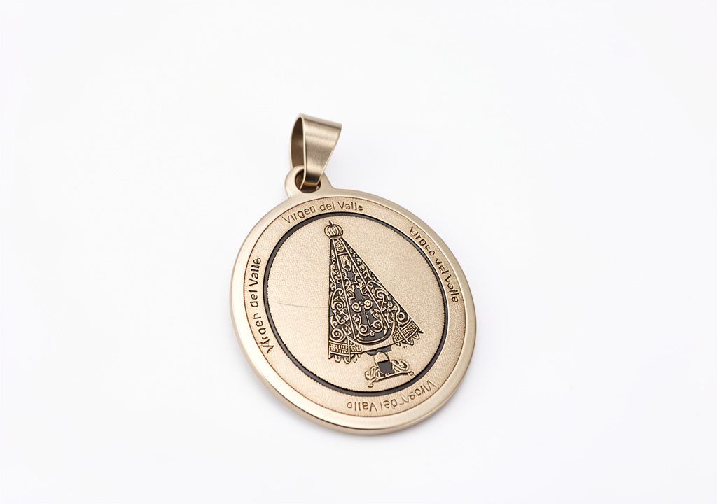 Medalla Acero Valle Chapa