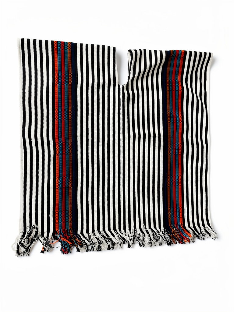 Poncho cebra colores