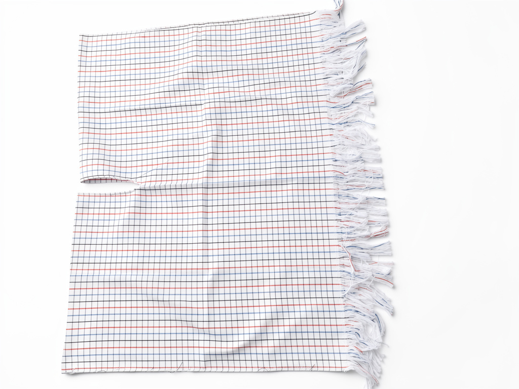 Poncho a cuadros o blanco