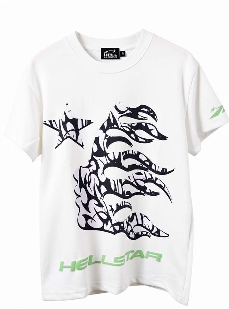 CAMISETA HELLSTAR BLANCA