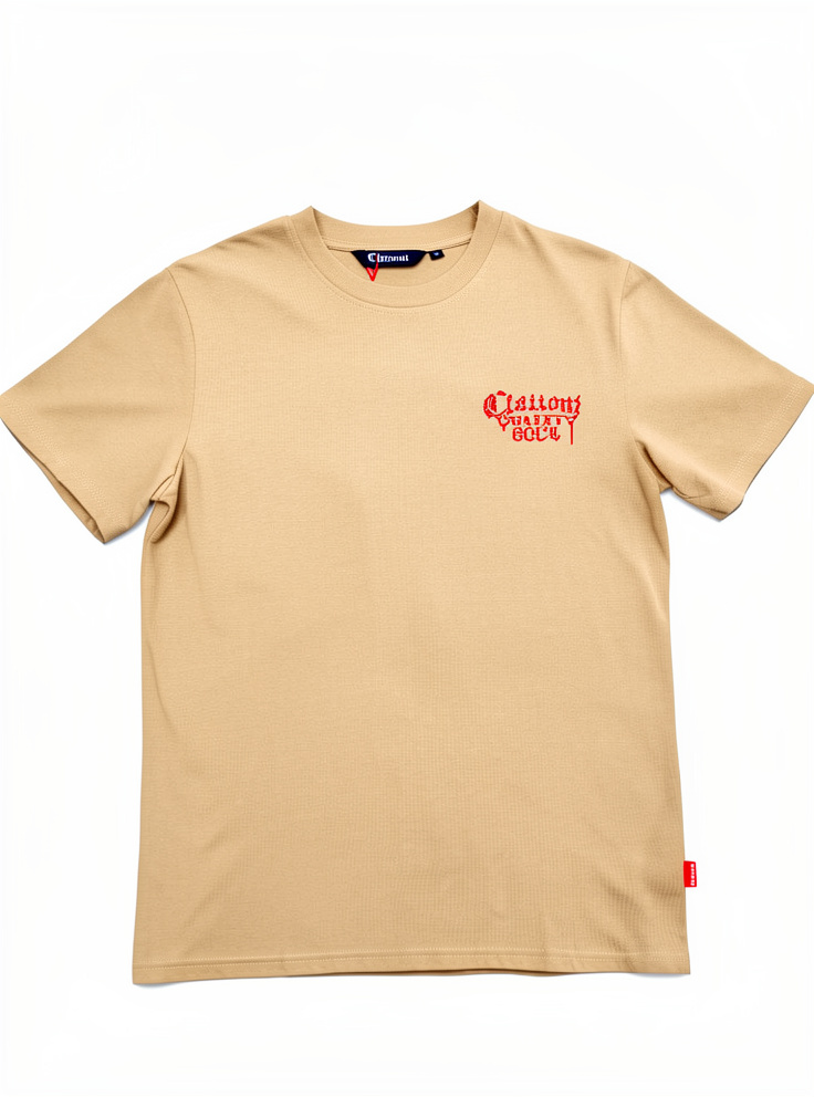 CAMISETA CLEMONT MARRON CLARO