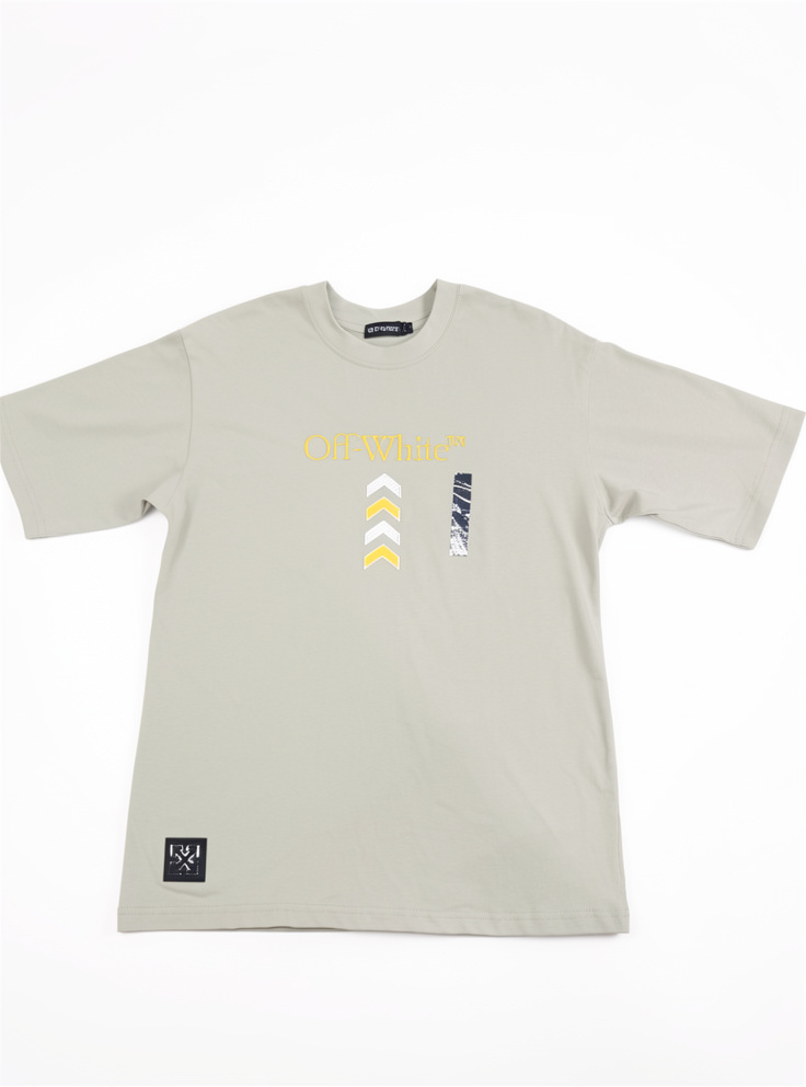 CAMISETA GRIS OFF WHITE