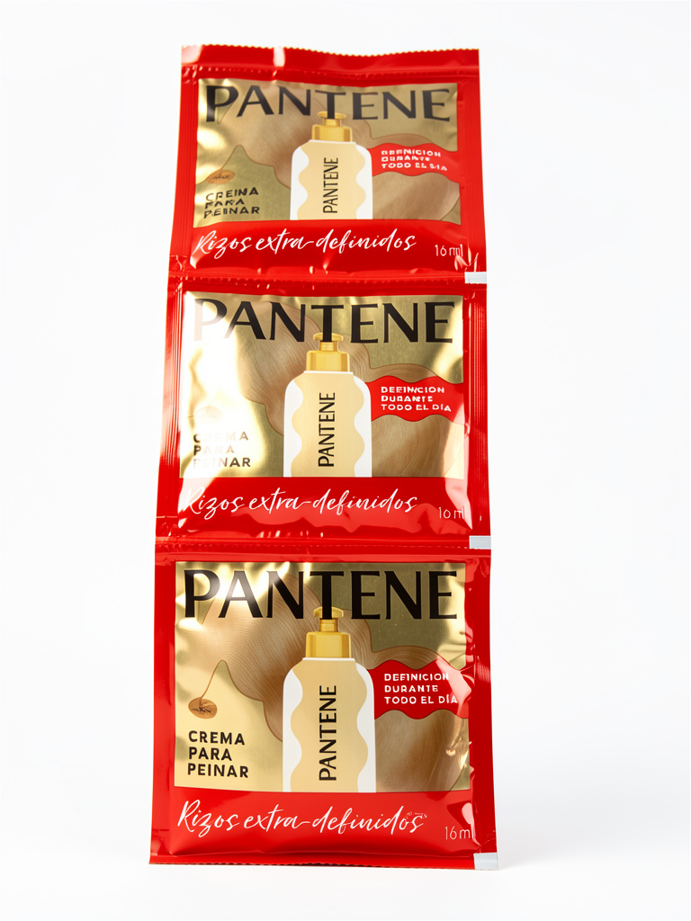Hidrocrema pantene sobre grande