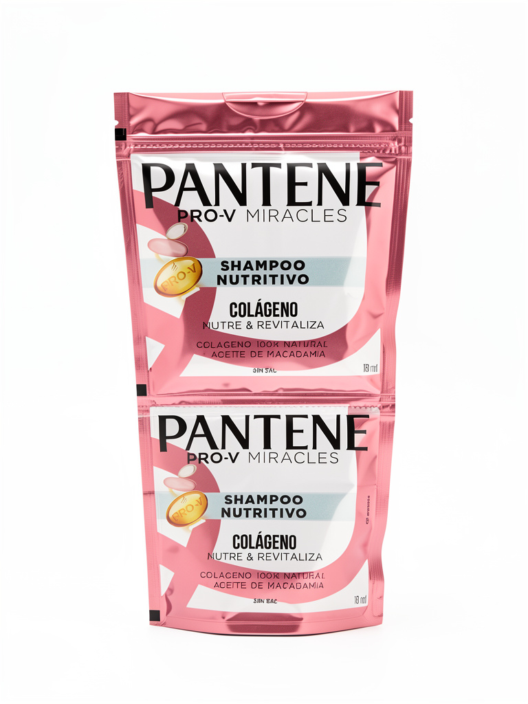 Champú sobre grande pantene