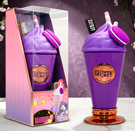 Perfume helado morado