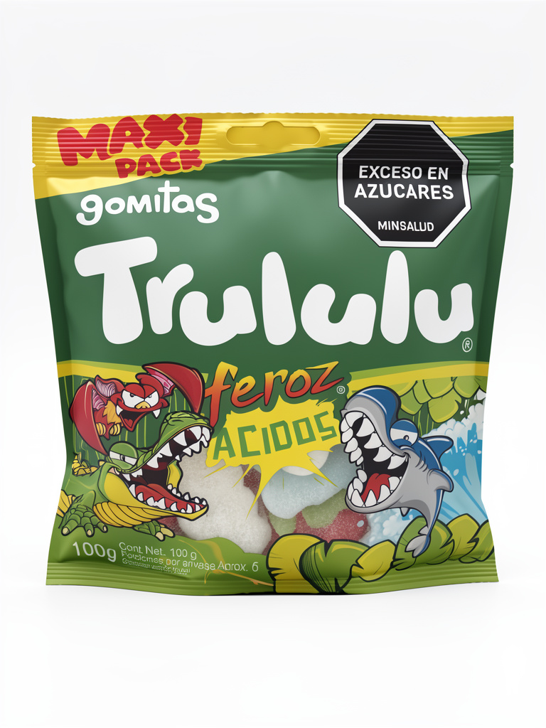 Trululu feroz acidos 100g