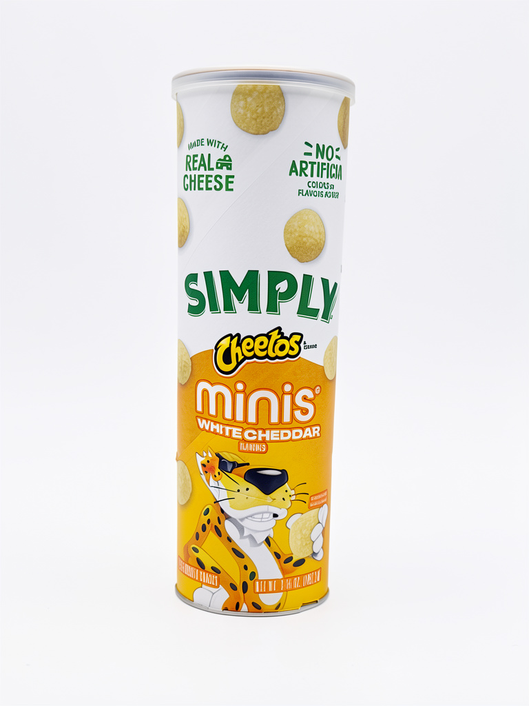 CHEETOS SIMPLY WHITE CHEDDAR MINIS 102,7 GR