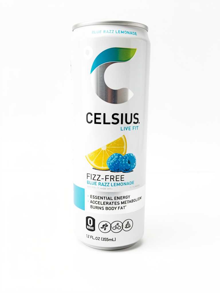 CELSIUS FIZZ FREE BLUE RAZZ LEMONADE 355 ML