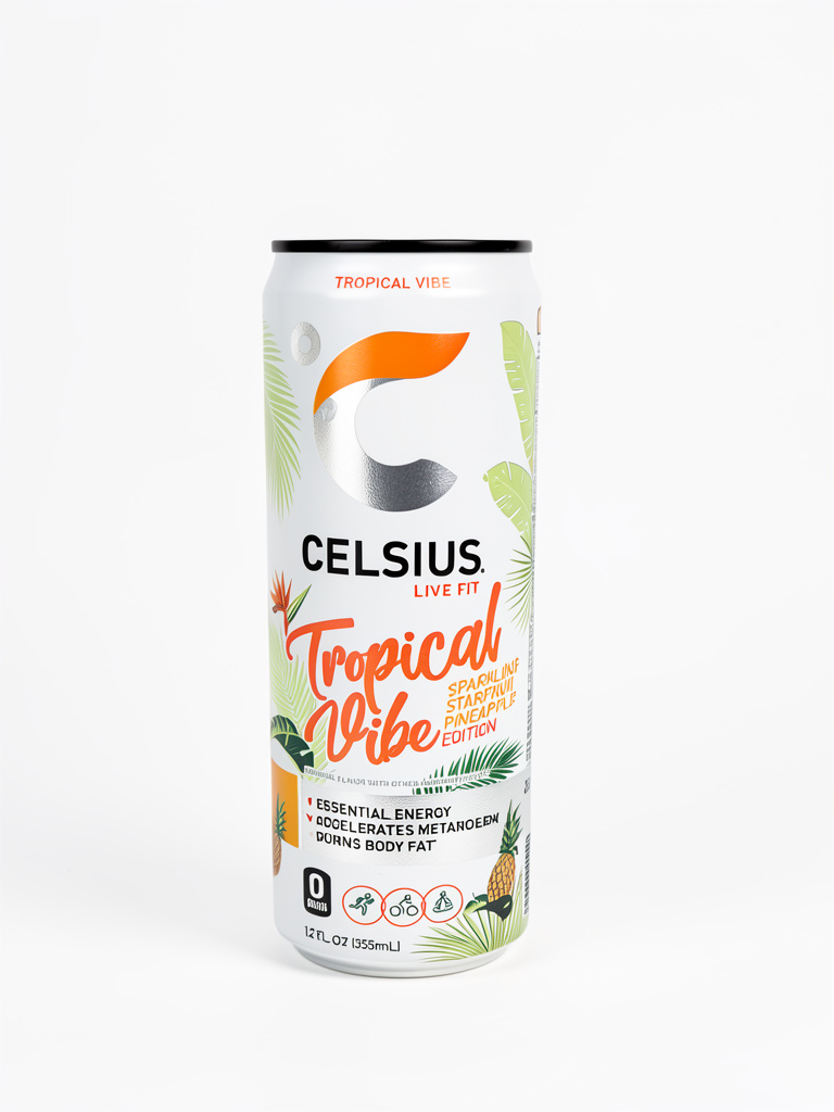 CELSIUS TROPICAL VIBE 355ML