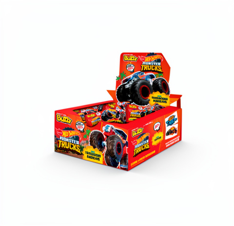 CHICLES HOT WHEELS TATTOO