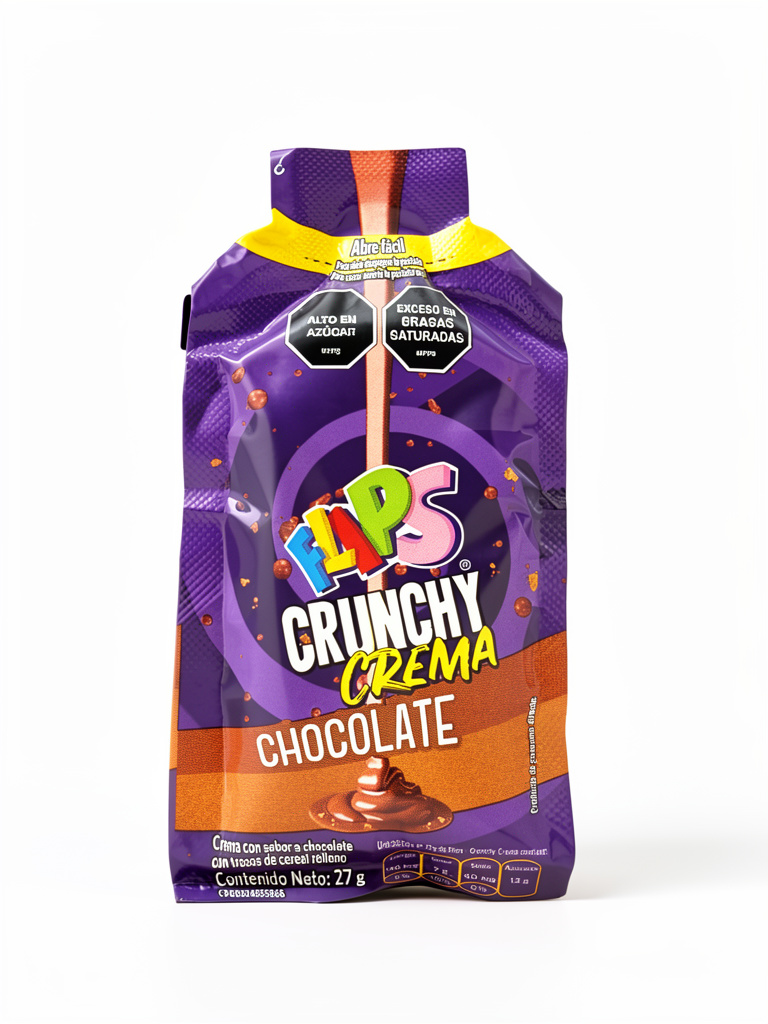 FLIPS CRUNCHI CREMA 27 GR