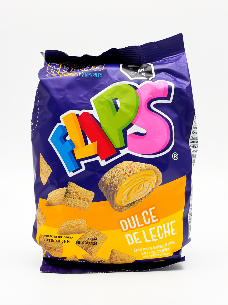 FLIPS BOLSA DULCE LECHE 120 GR