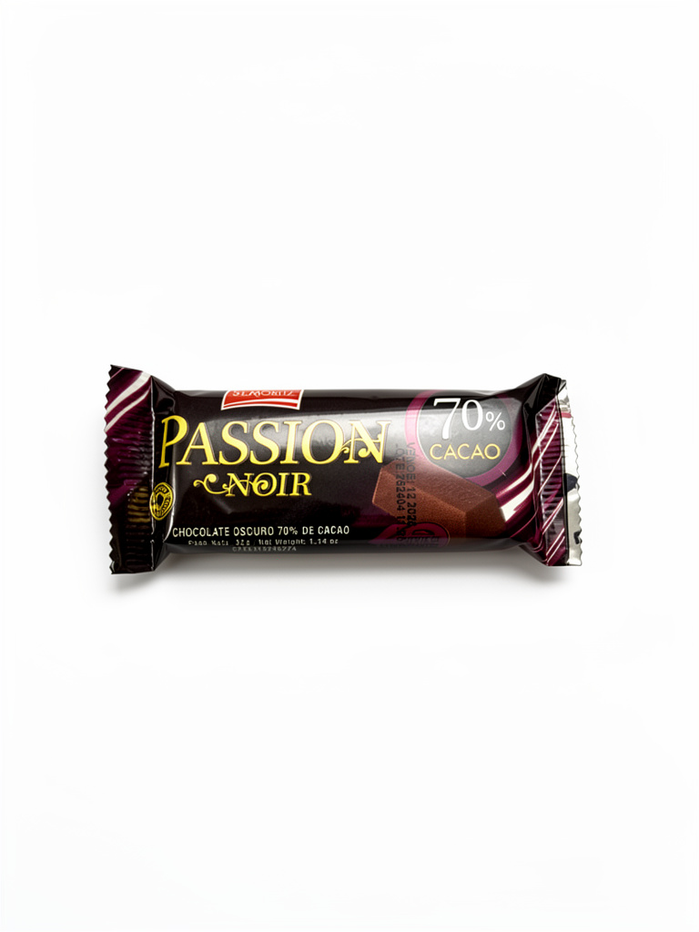 CHOCOLATE PASSION NOIR 70% 32 GR
