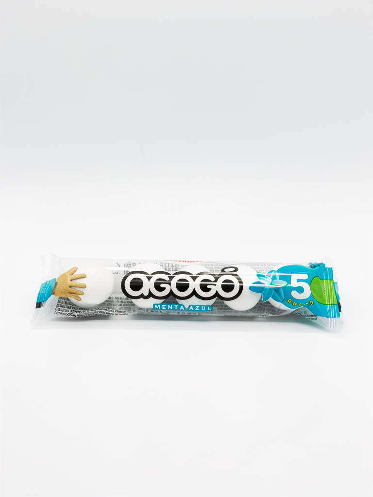 CHICLE AGOGO MENTA AZUL
