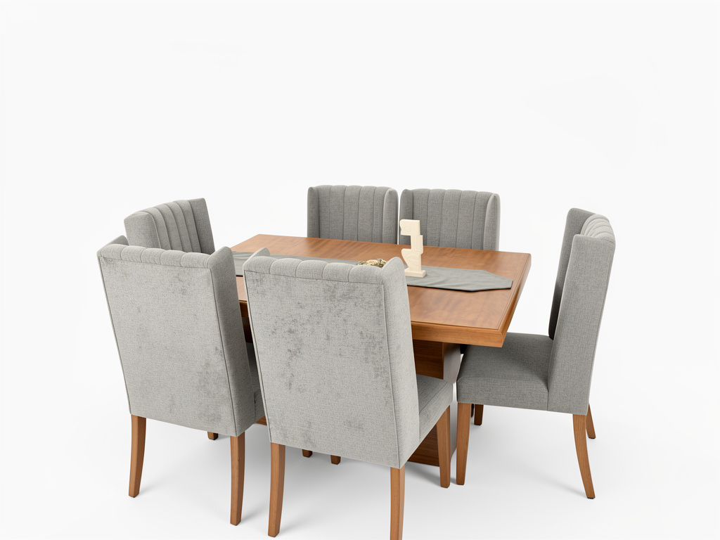 JUEGO DE COMEDOR CUENCANO ITALIANO 6 SILLAS