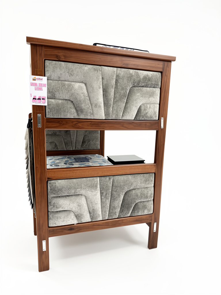 LITERA 1.5 PL MIXTA TAPIZ Y MADERA