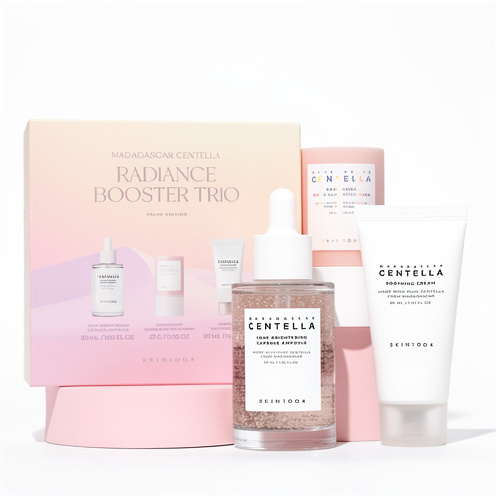 SKIN1004 Madagascar Centella Radiance Booster Trio (Ampoule + Mask + Cream)