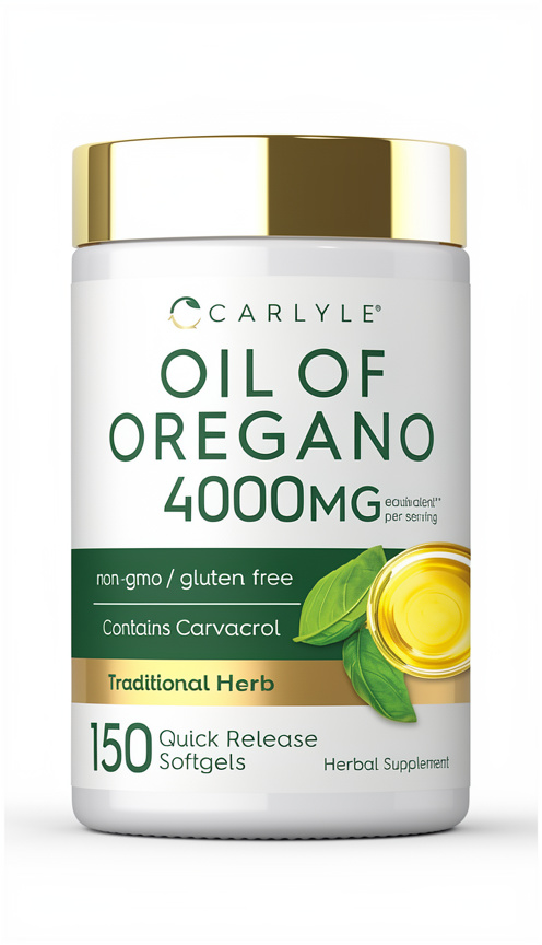 CARLYLE OIL OF OREGANO 4000 MG 150 SOFGELS