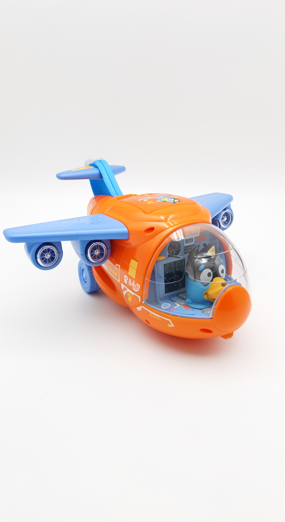 J0055 avión electrónico bluey