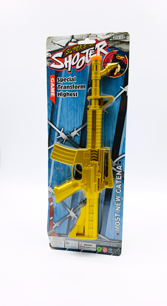 J0070 ametralladora dorada