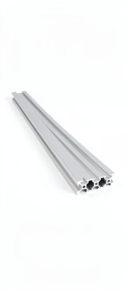 Estructura riel en aluminio 4.80m