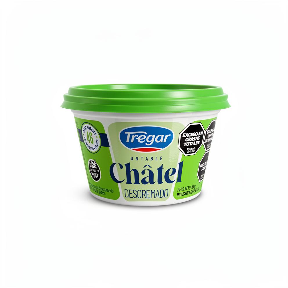 Queso Chatel Descremado 190 Gr