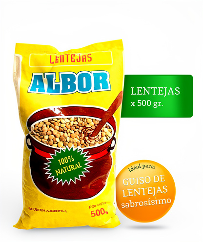Lenteja Albor x 500gr